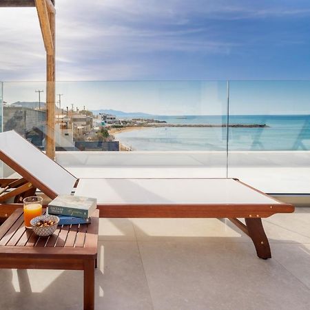 Wave, An Idyllic Seafront Suite By Nirousuites Kokkini Hani Exteriér fotografie