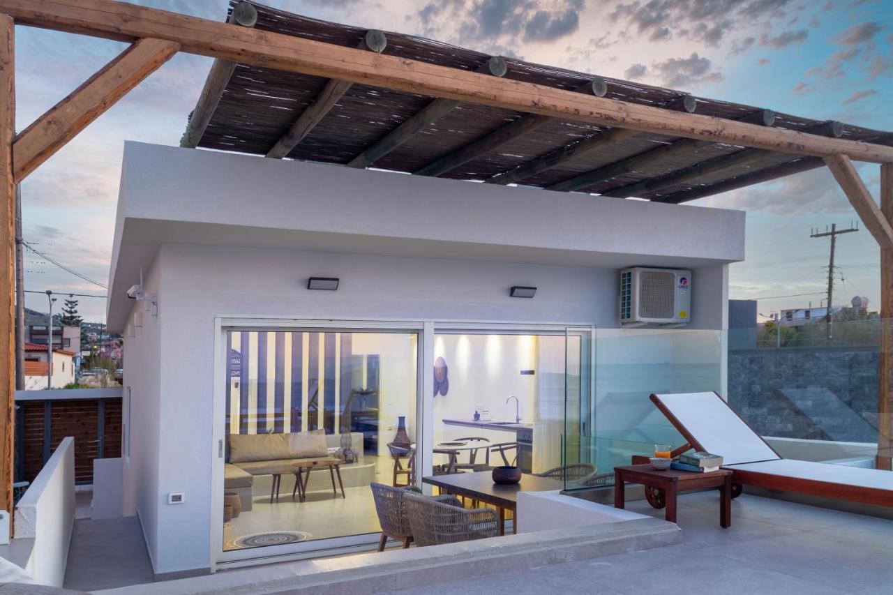 Wave, An Idyllic Seafront Suite By Nirousuites Kokkini Hani Exteriér fotografie